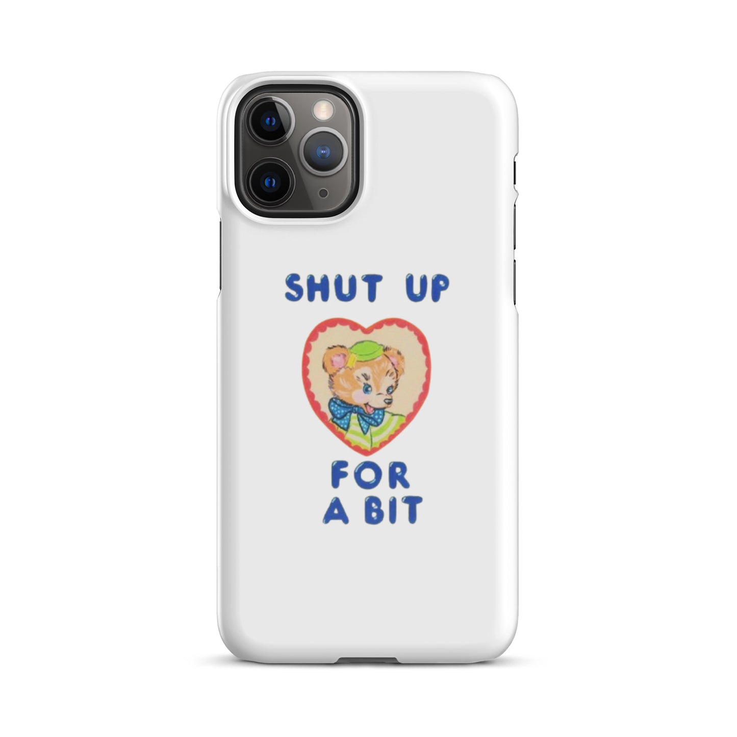Shut up for a bit
