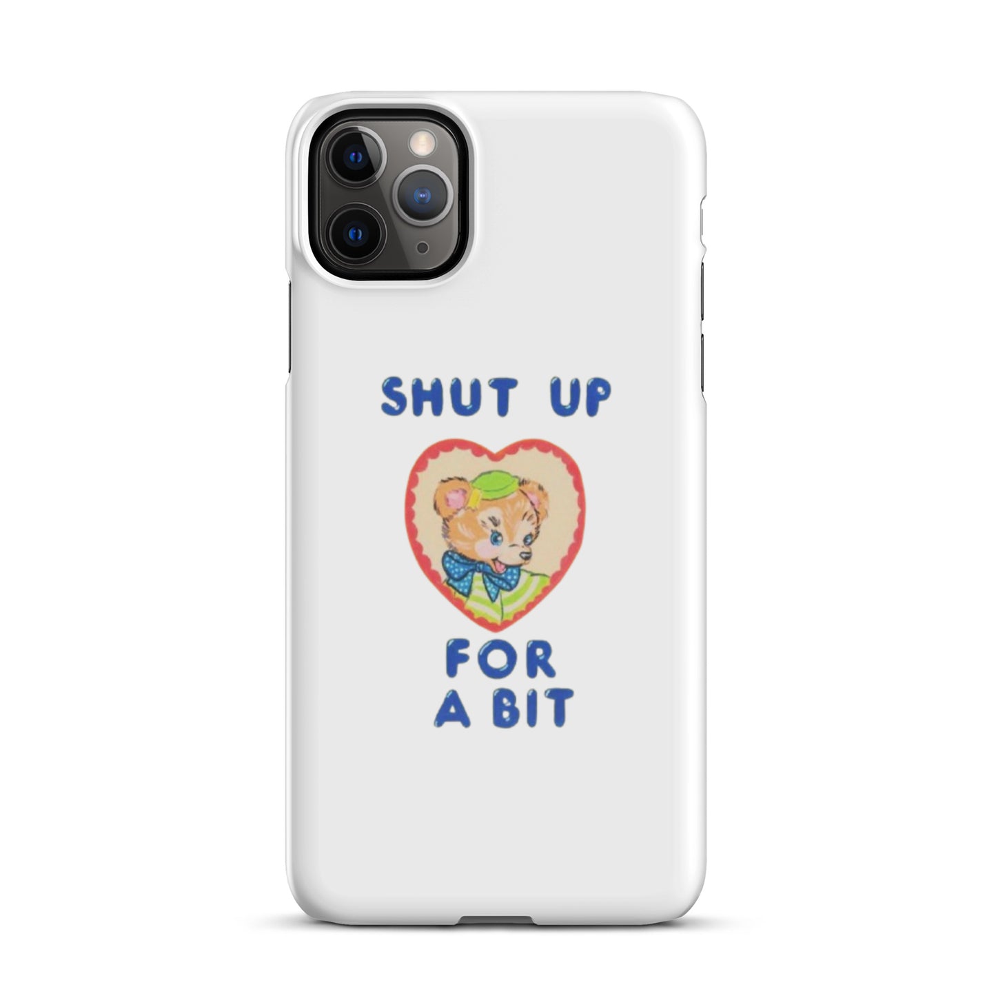 Shut up for a bit