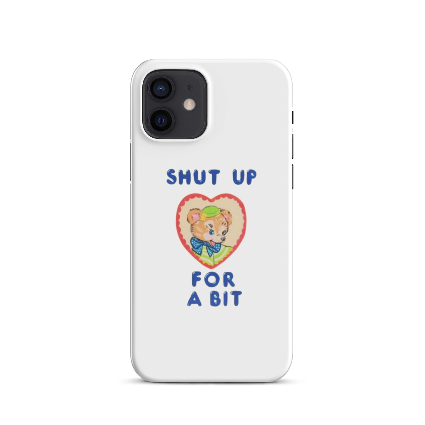 Shut up for a bit