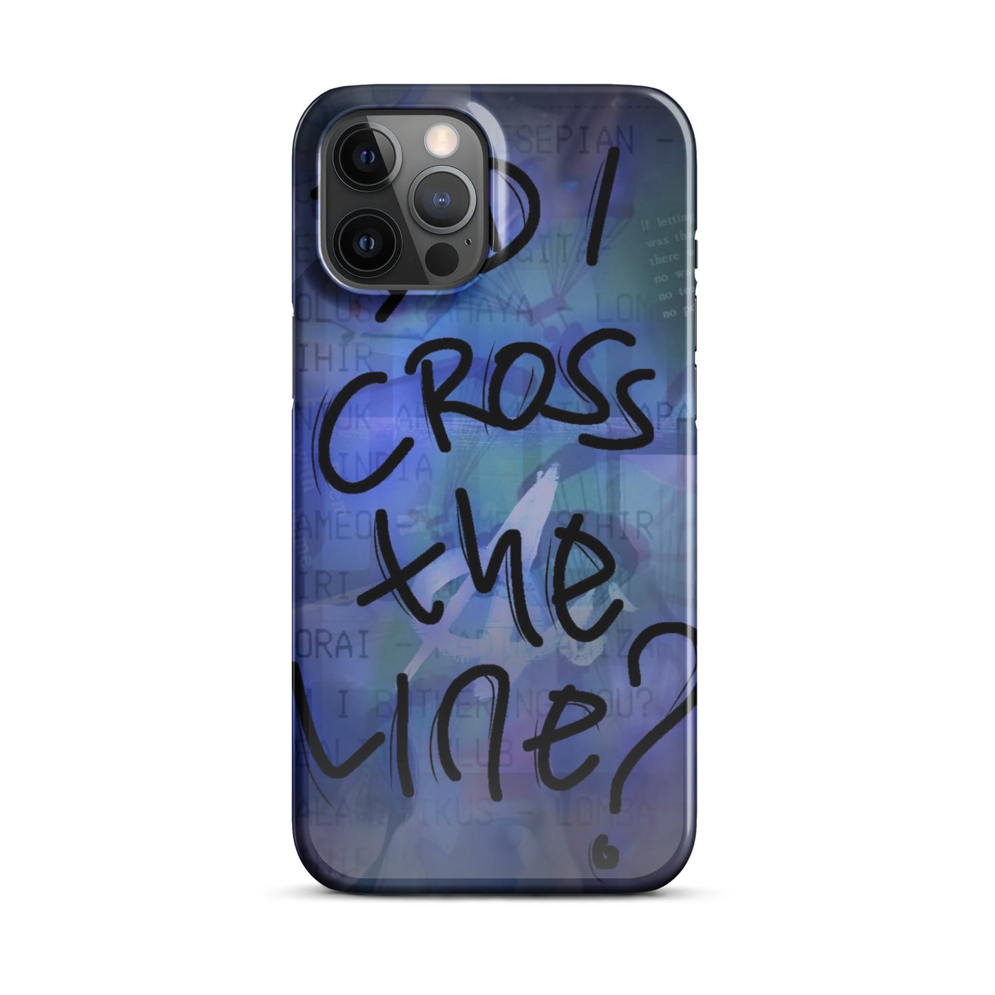 Did I cross the line?