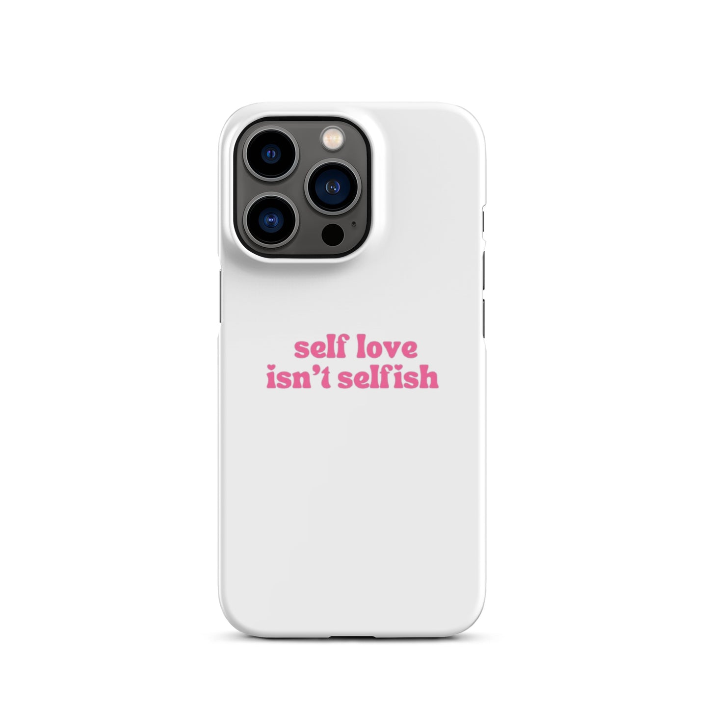 Self love isn't selfish