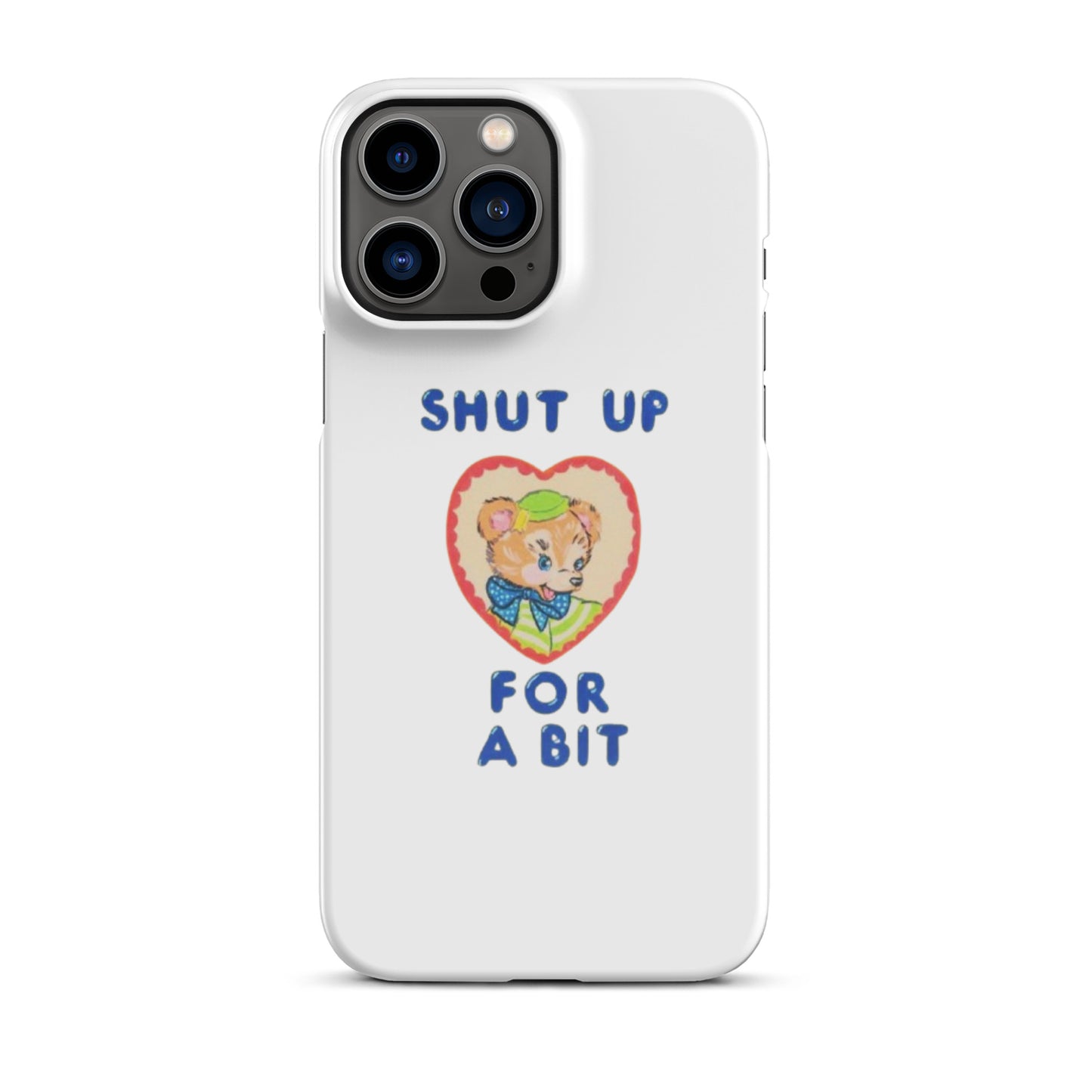 Shut up for a bit