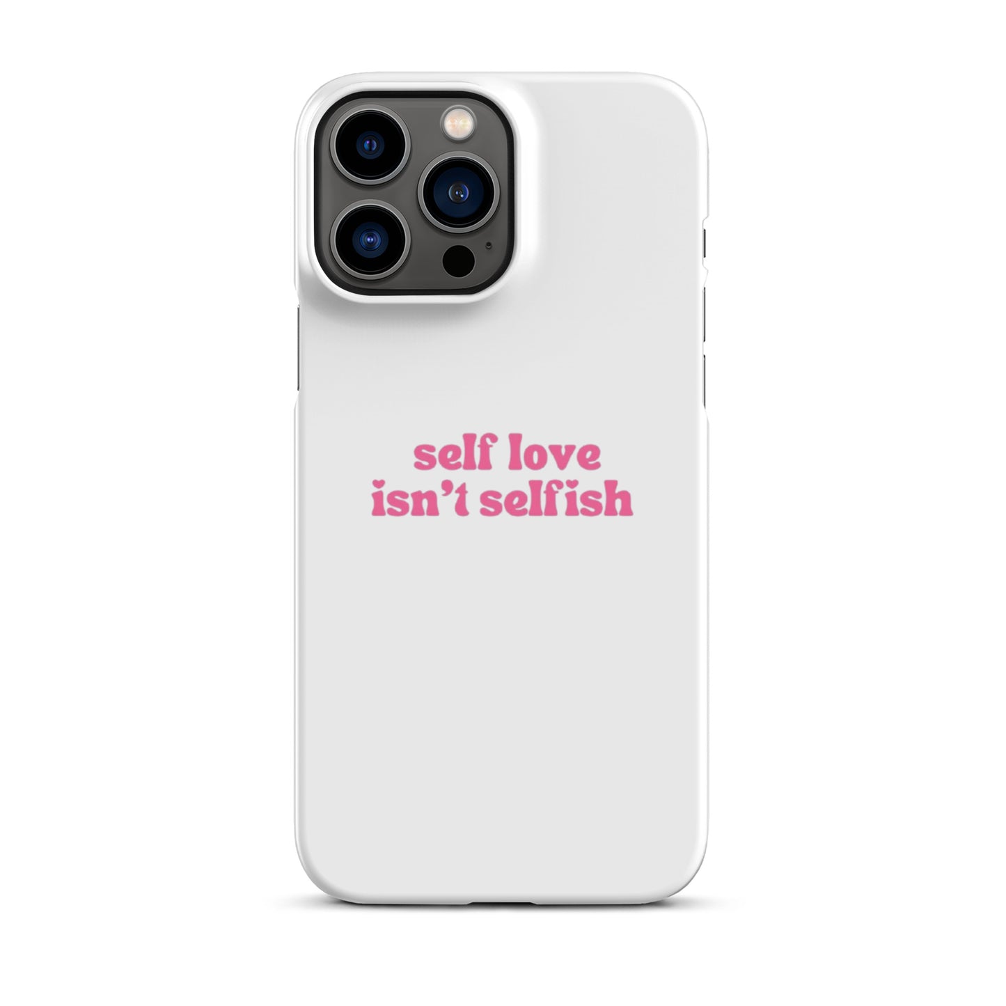 Self love isn't selfish