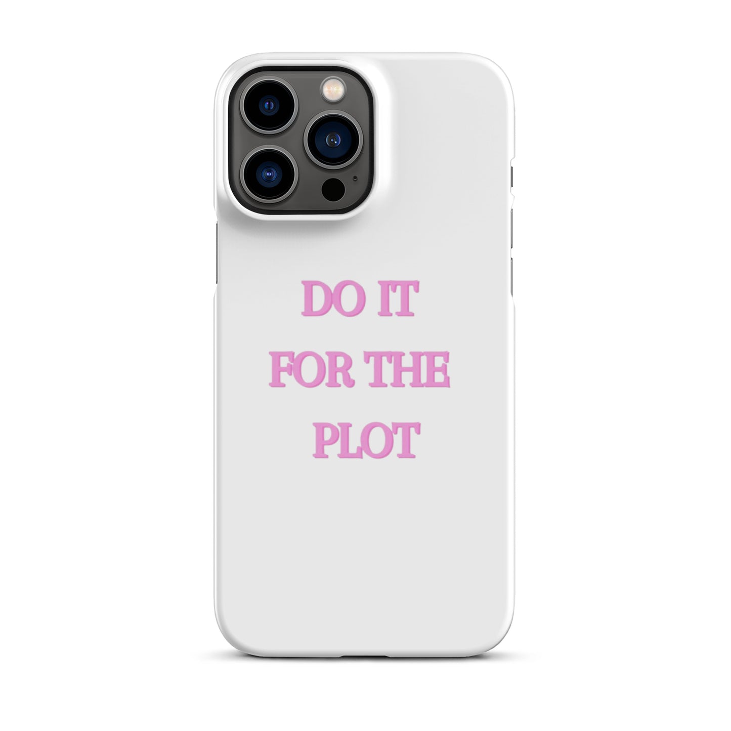 For the plot