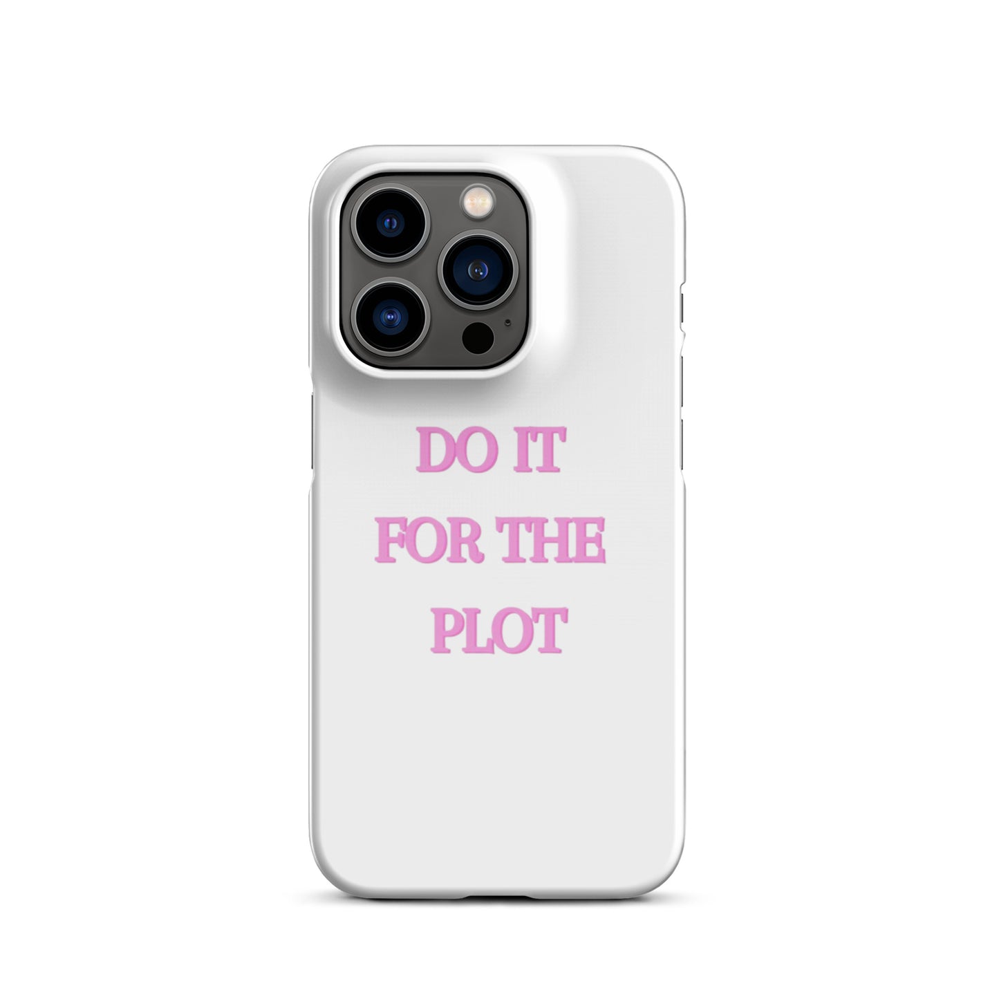 For the plot