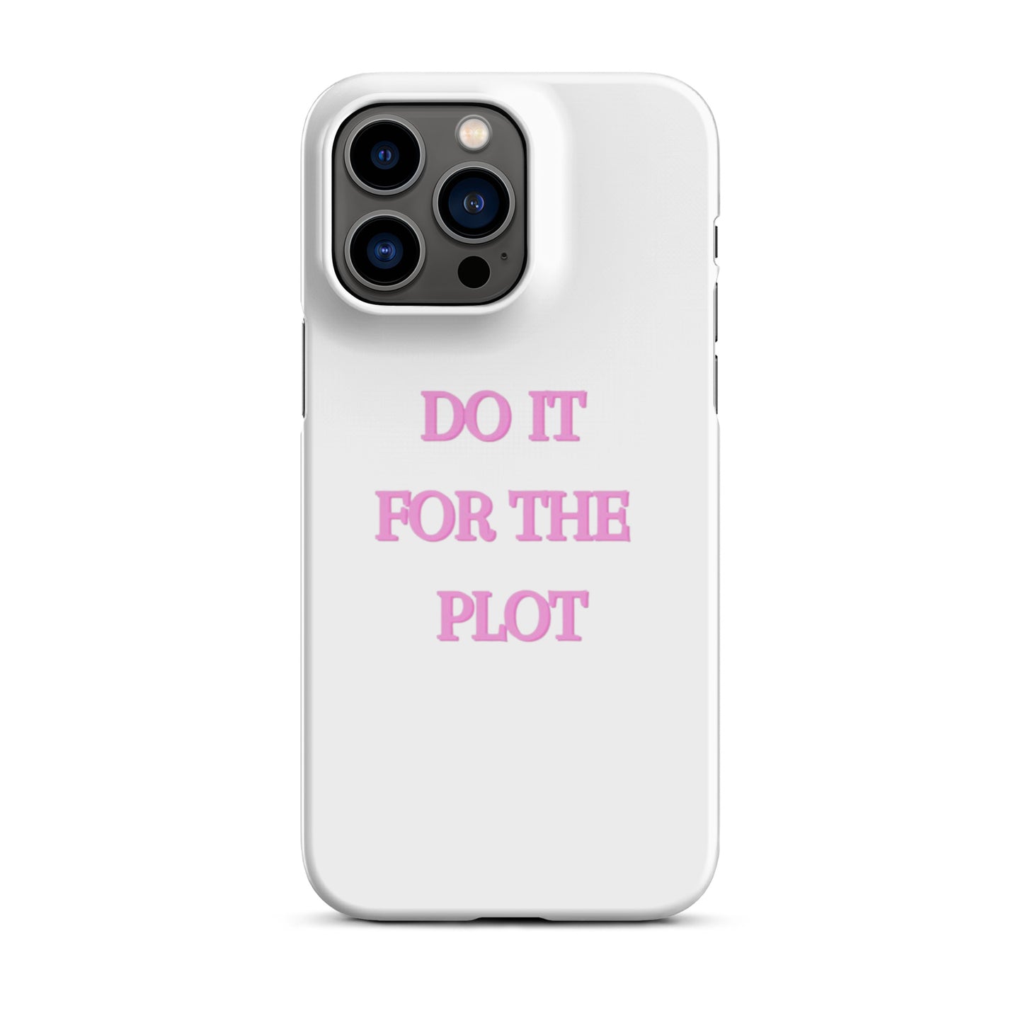 For the plot
