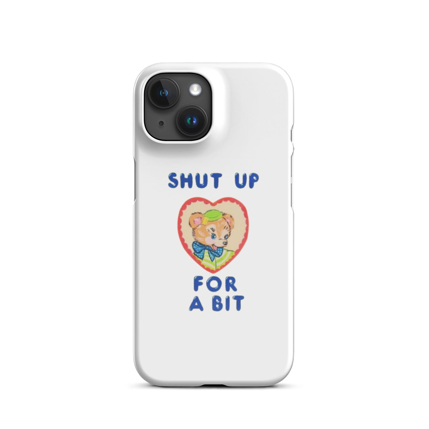 Shut up for a bit