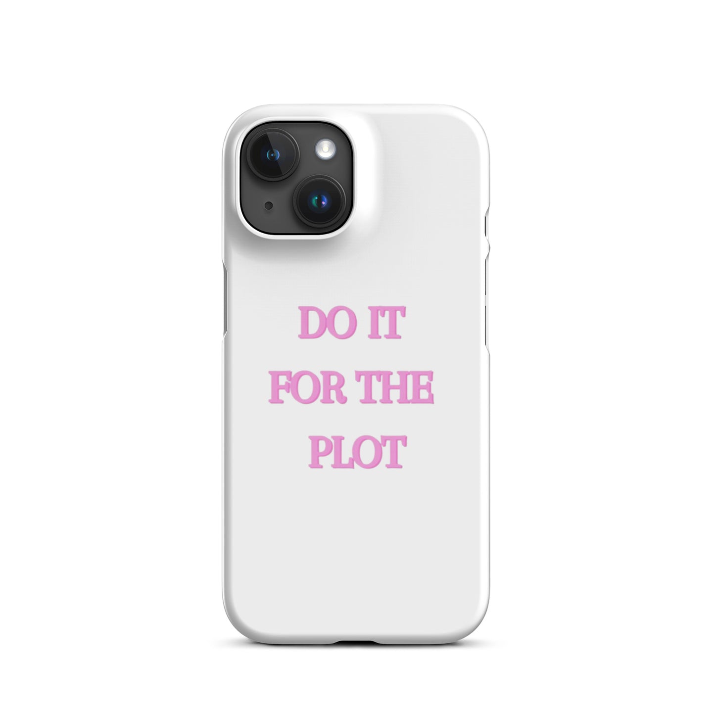 For the plot