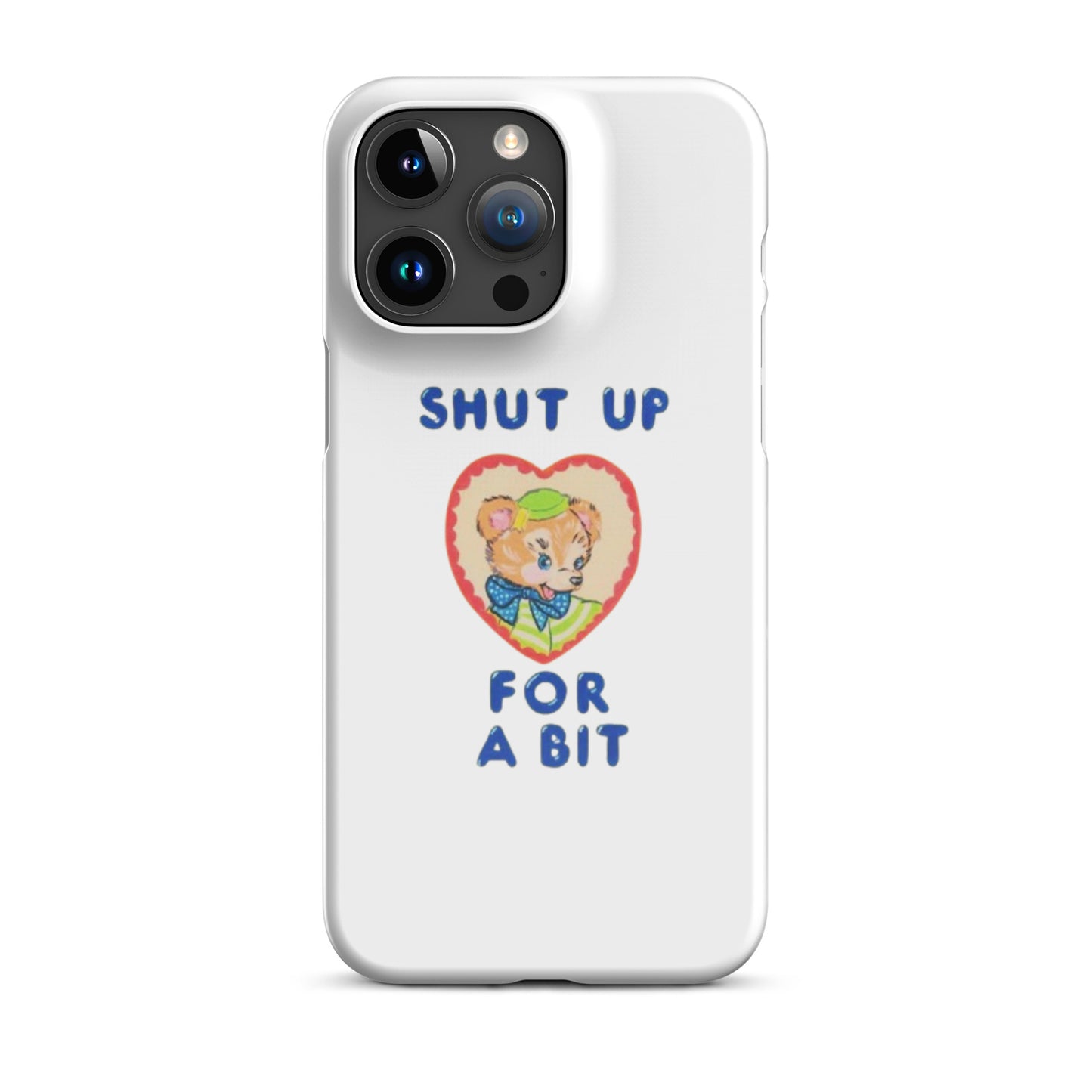 Shut up for a bit