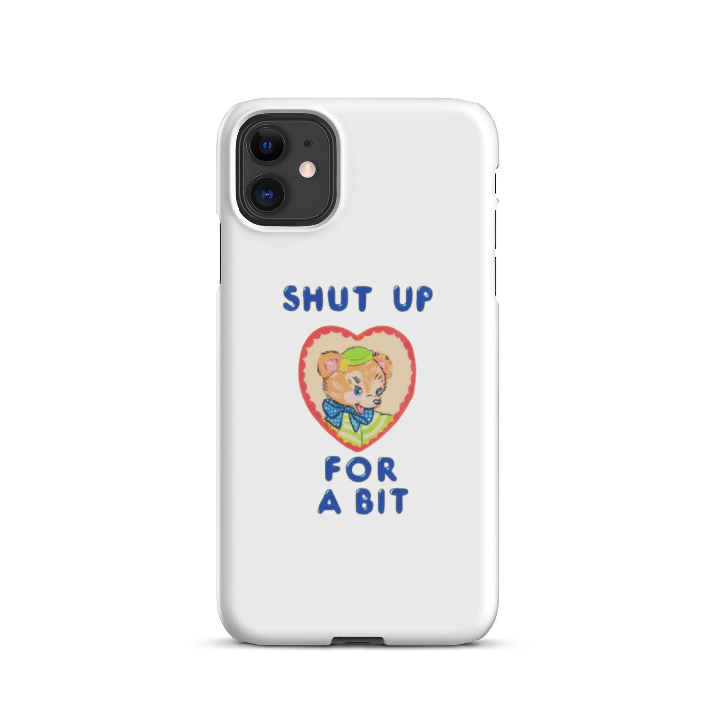 Shut up for a bit