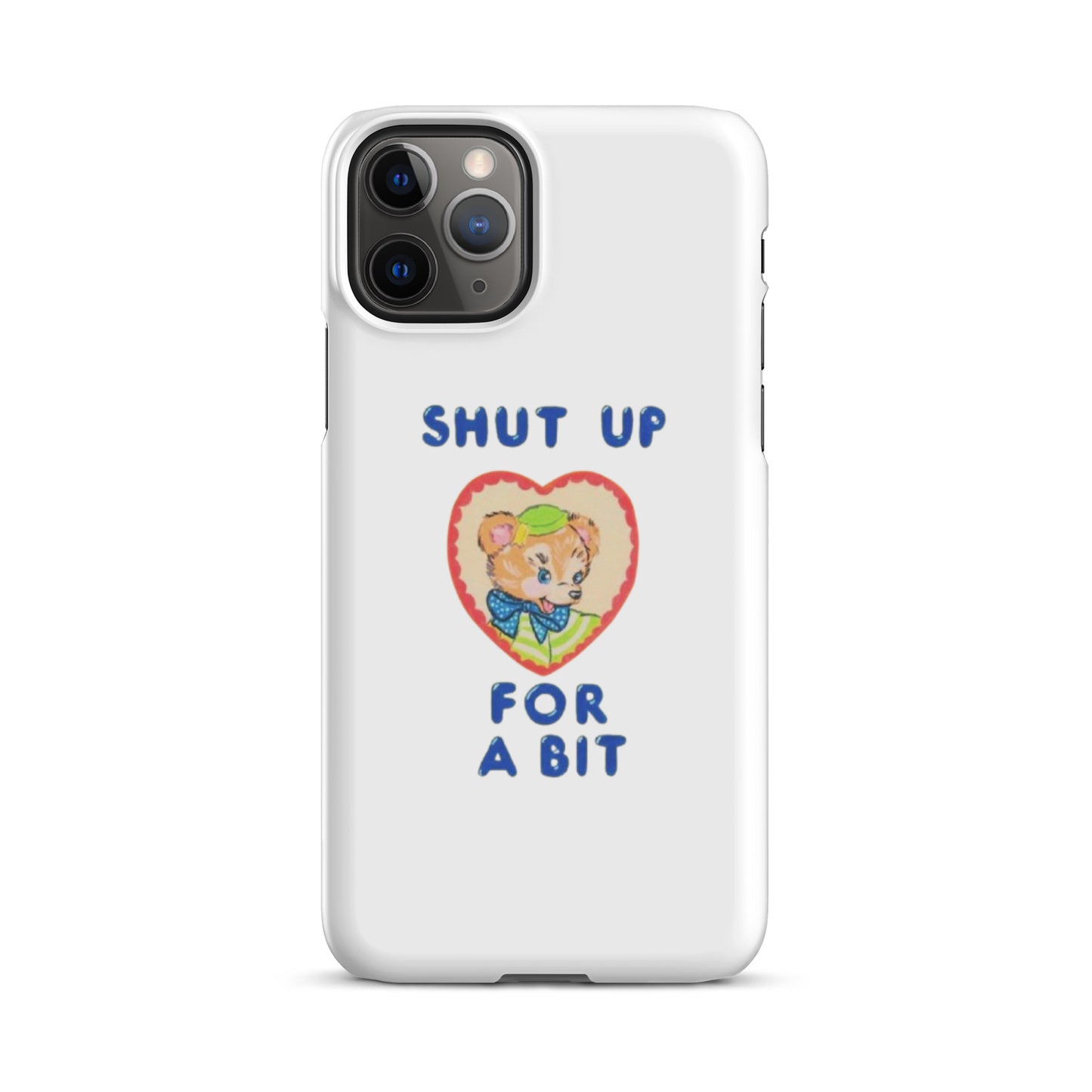 Shut up for a bit