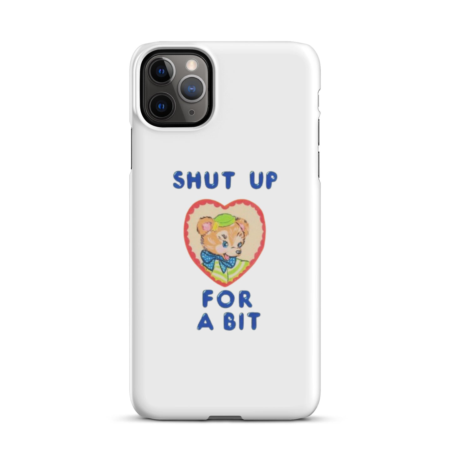 Shut up for a bit