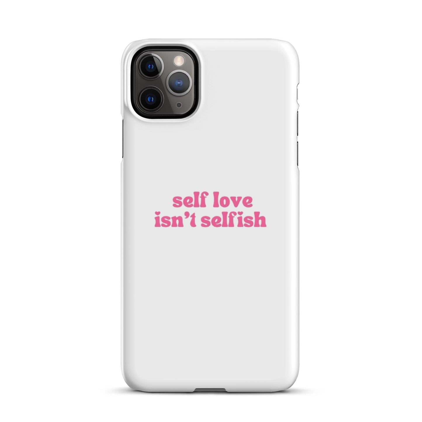 Self love isn't selfish