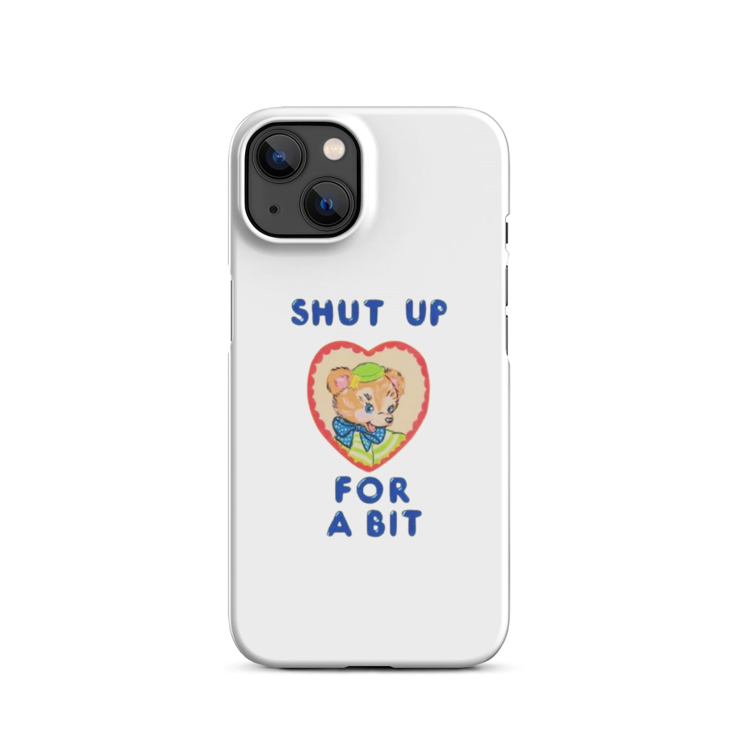 Shut up for a bit
