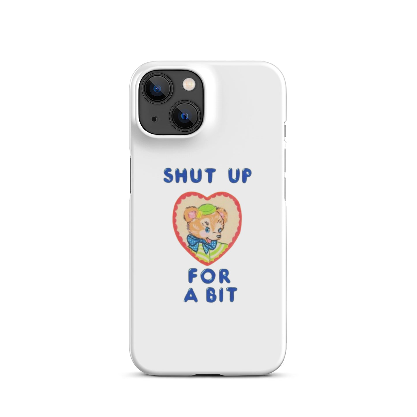 Shut up for a bit