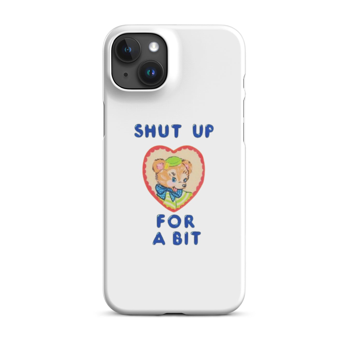 Shut up for a bit