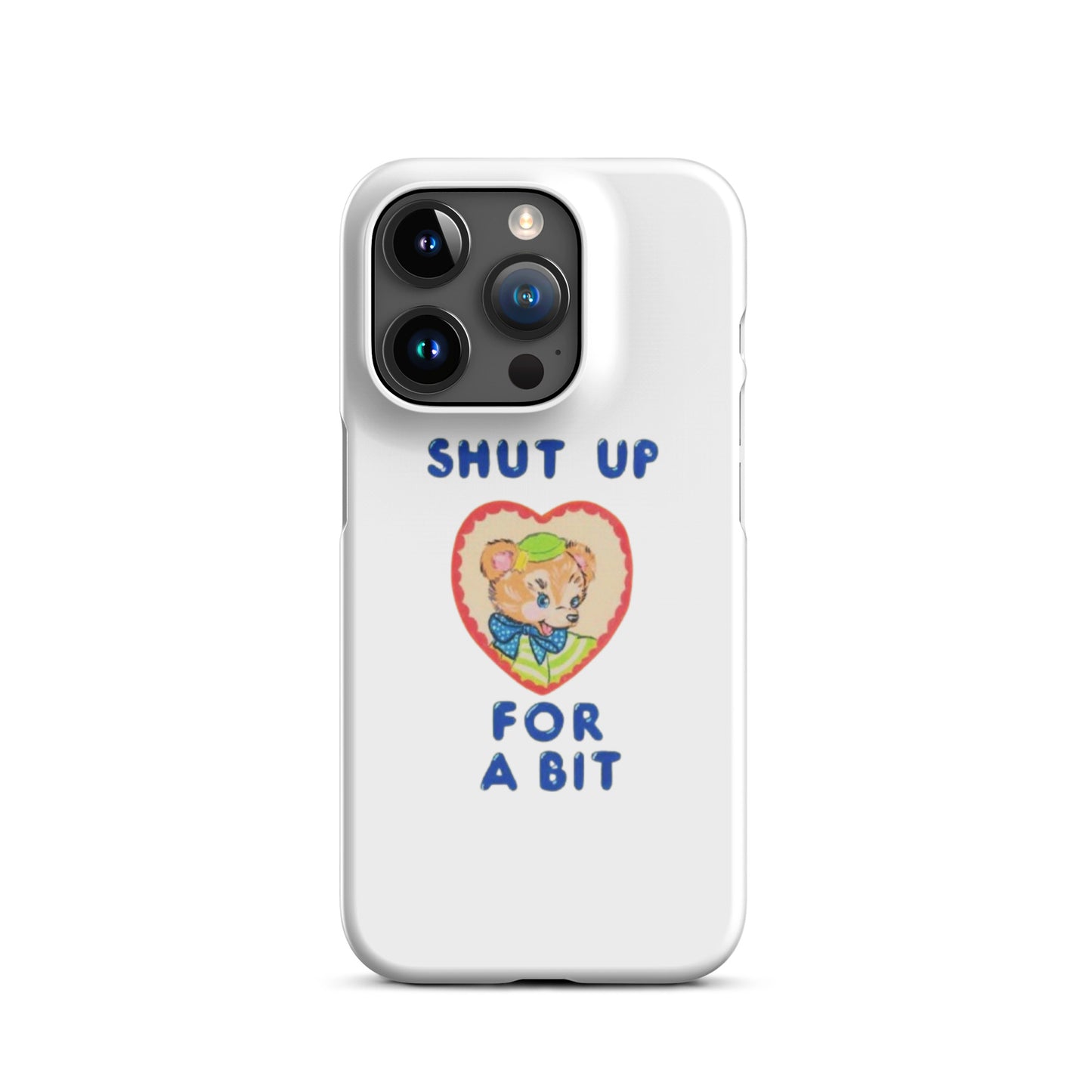 Shut up for a bit