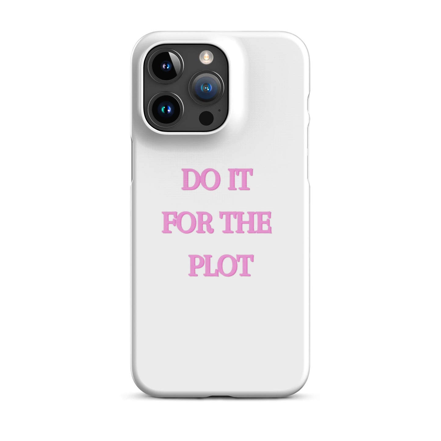 For the plot
