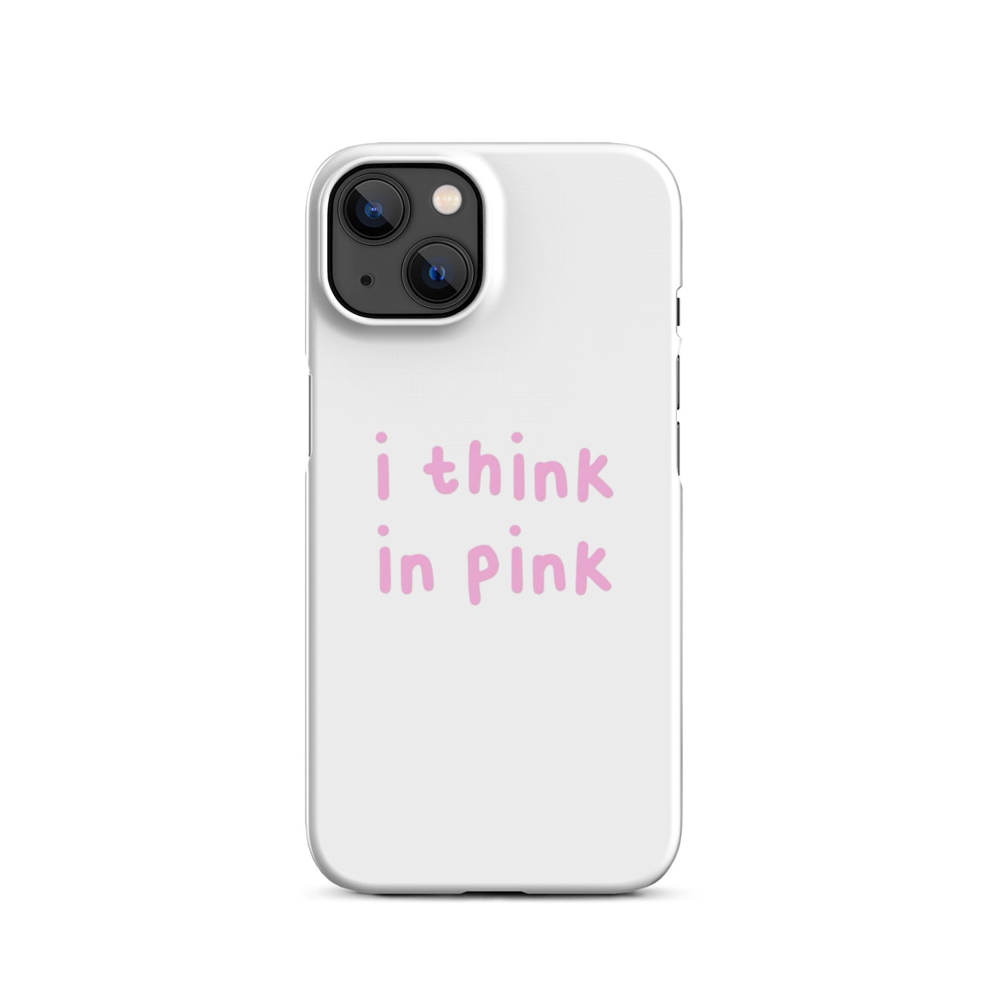 I think in pink