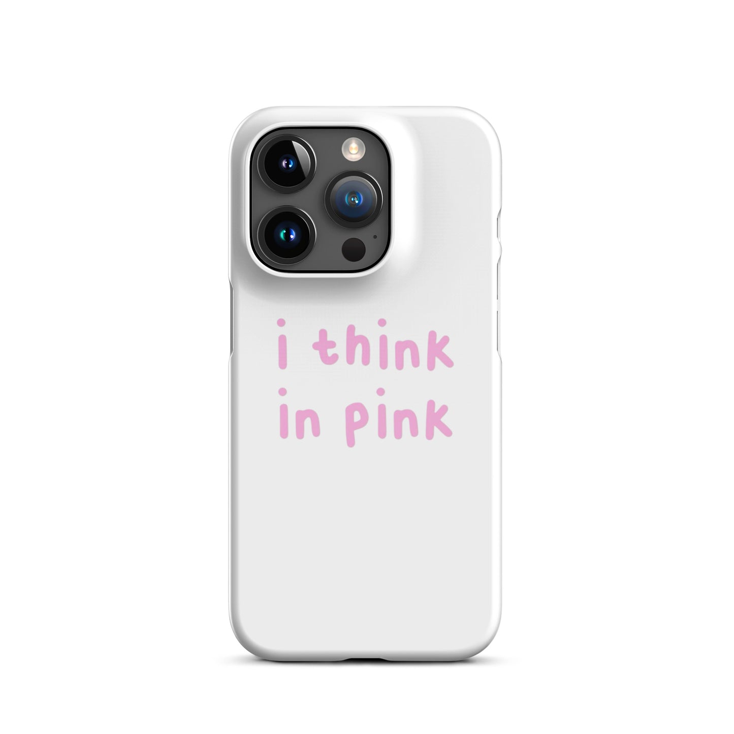I think in pink