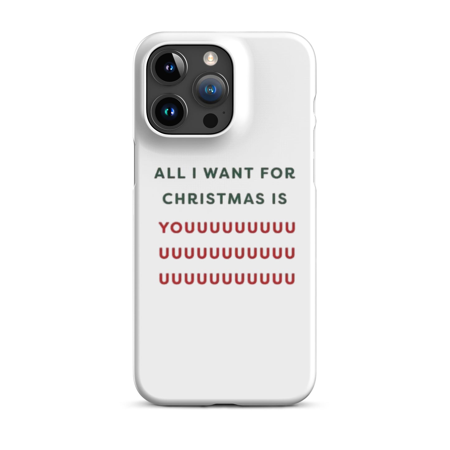 All I want is
