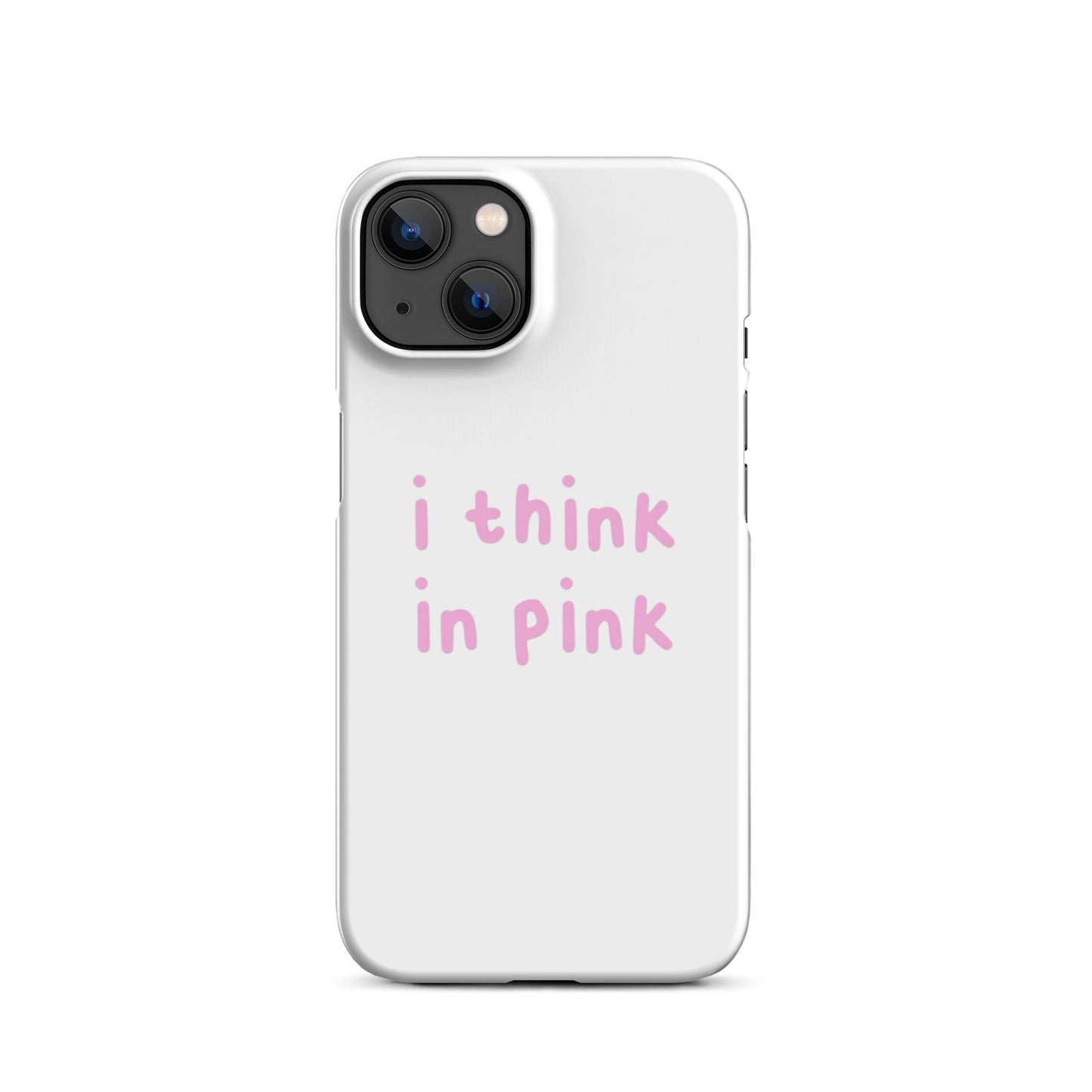 I think in pink