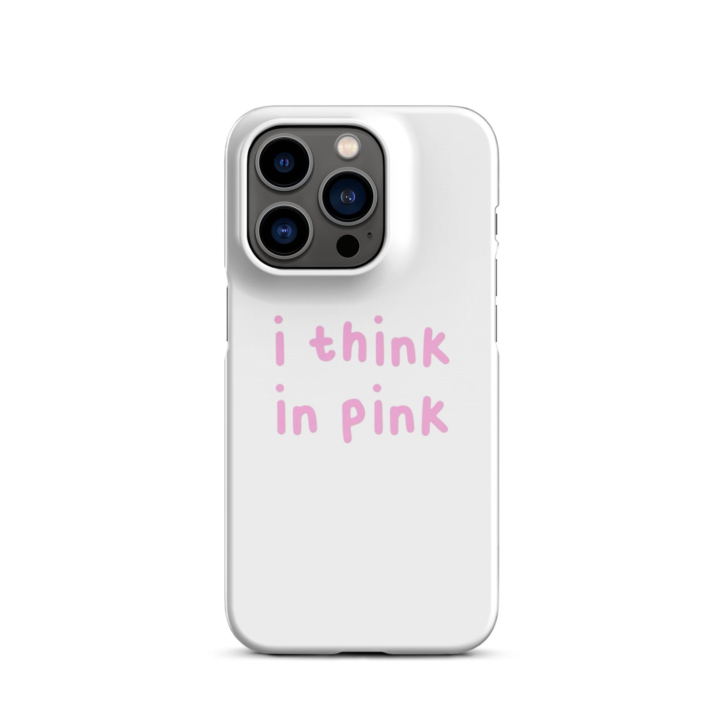 I think in pink