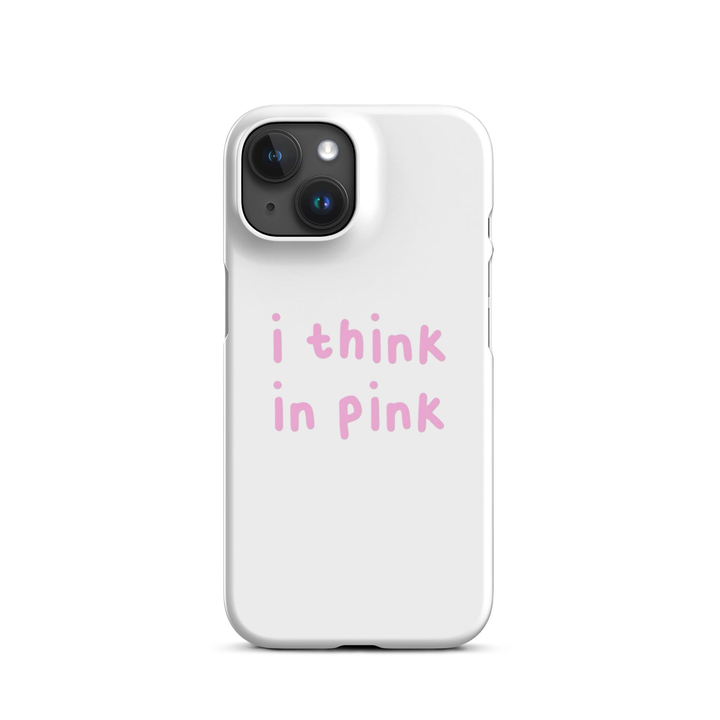 I think in pink