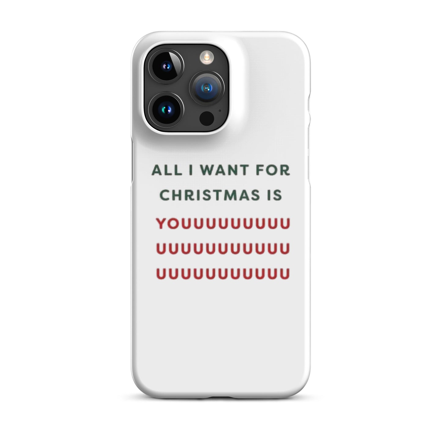 All I want is